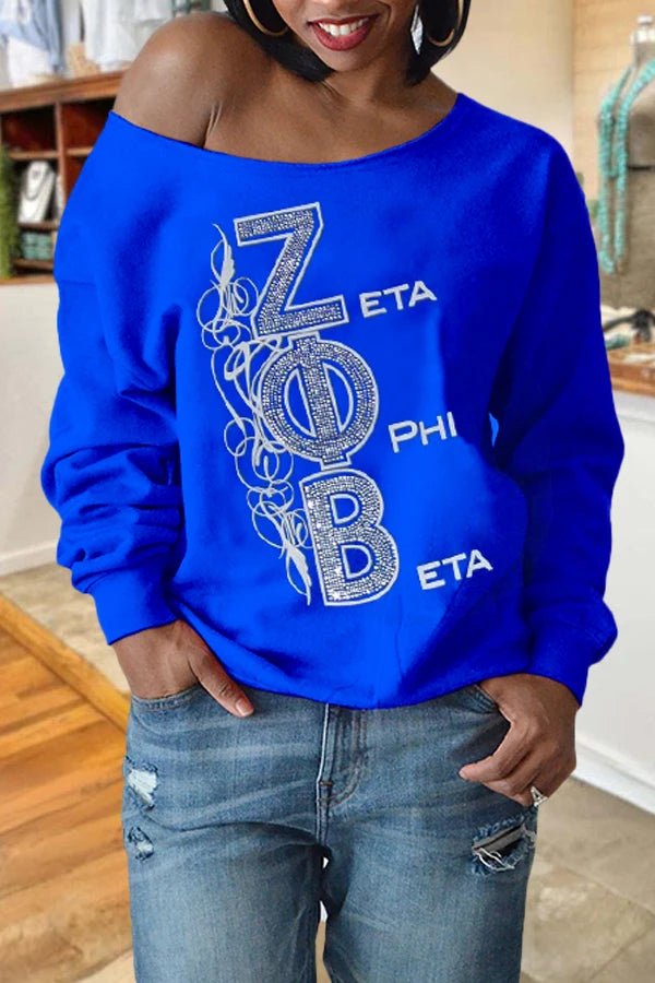 Stylish Zeta Phi Beta Sweatshirts with Bold Contrast Colors - Taylor K Shop