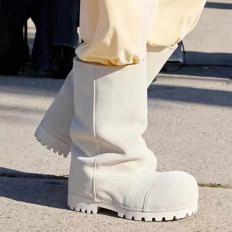 Trendy Womens Warm Brown BigHead Snow Boots - Taylor K Shop