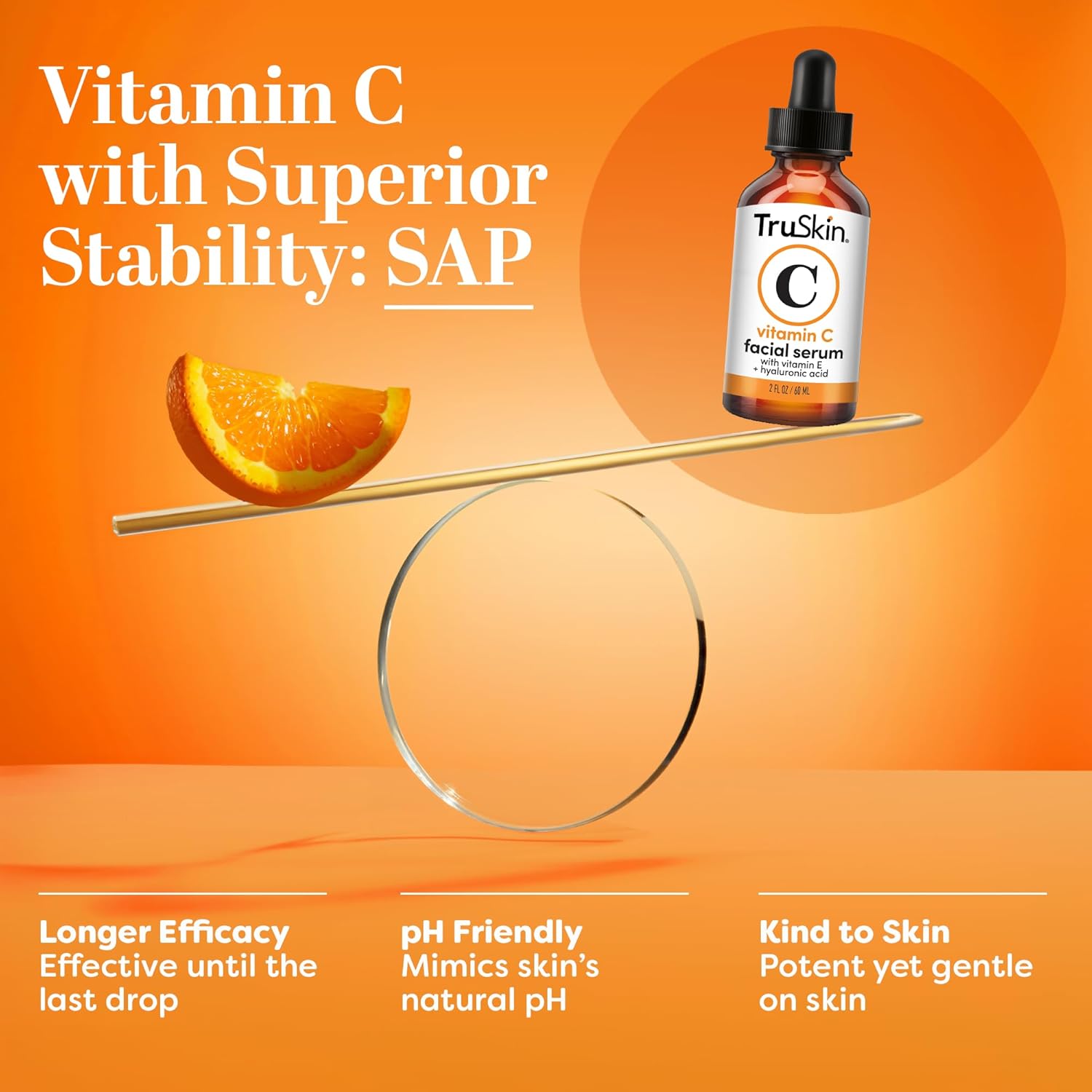 TruSkin Vitamin C AntiAging Brightening Serum 2 Fl Oz - Taylor K Shop