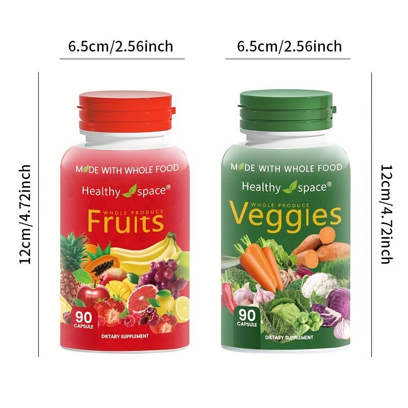 Ultimate Superfood Supplement 180 Fruit Vegetable Capsules - Taylor K Shop