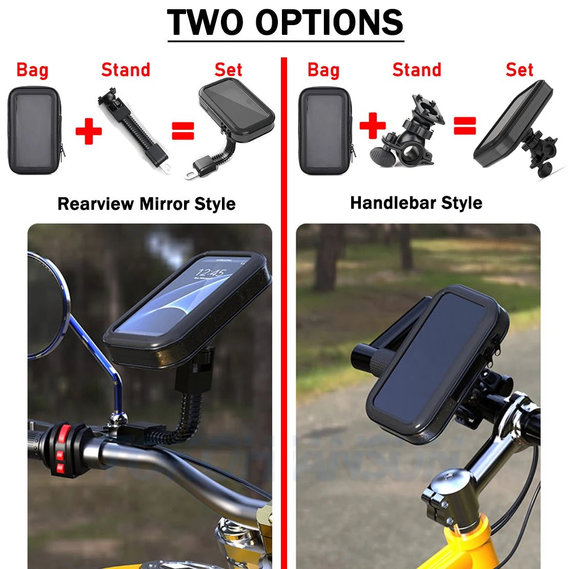 Universal Bike Motorcycle Phone Holder Bag 3565 - Taylor K Shop
