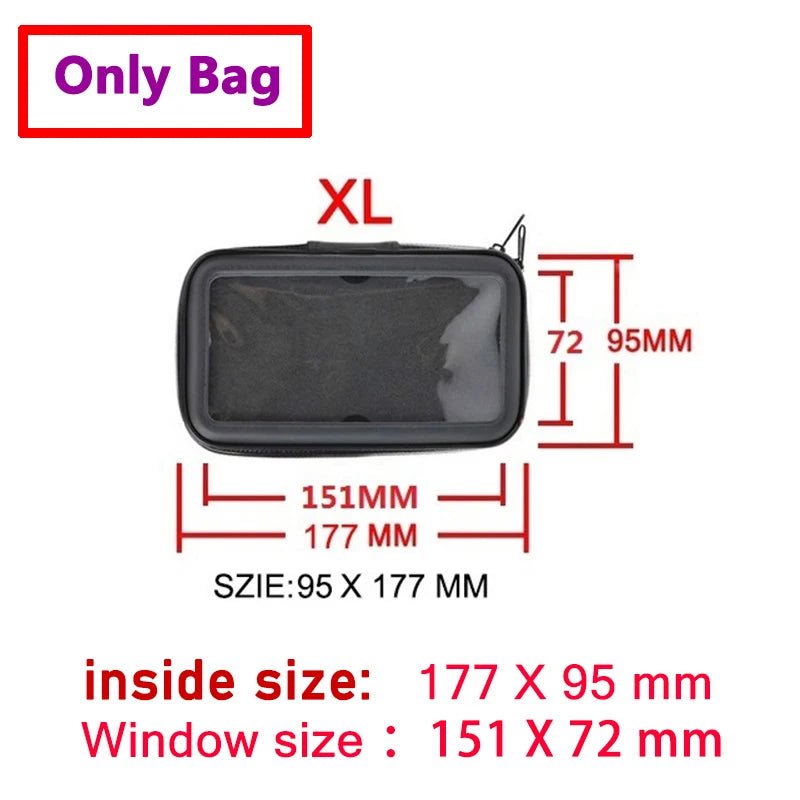 Universal Bike Motorcycle Phone Holder Bag 3565 - Taylor K Shop