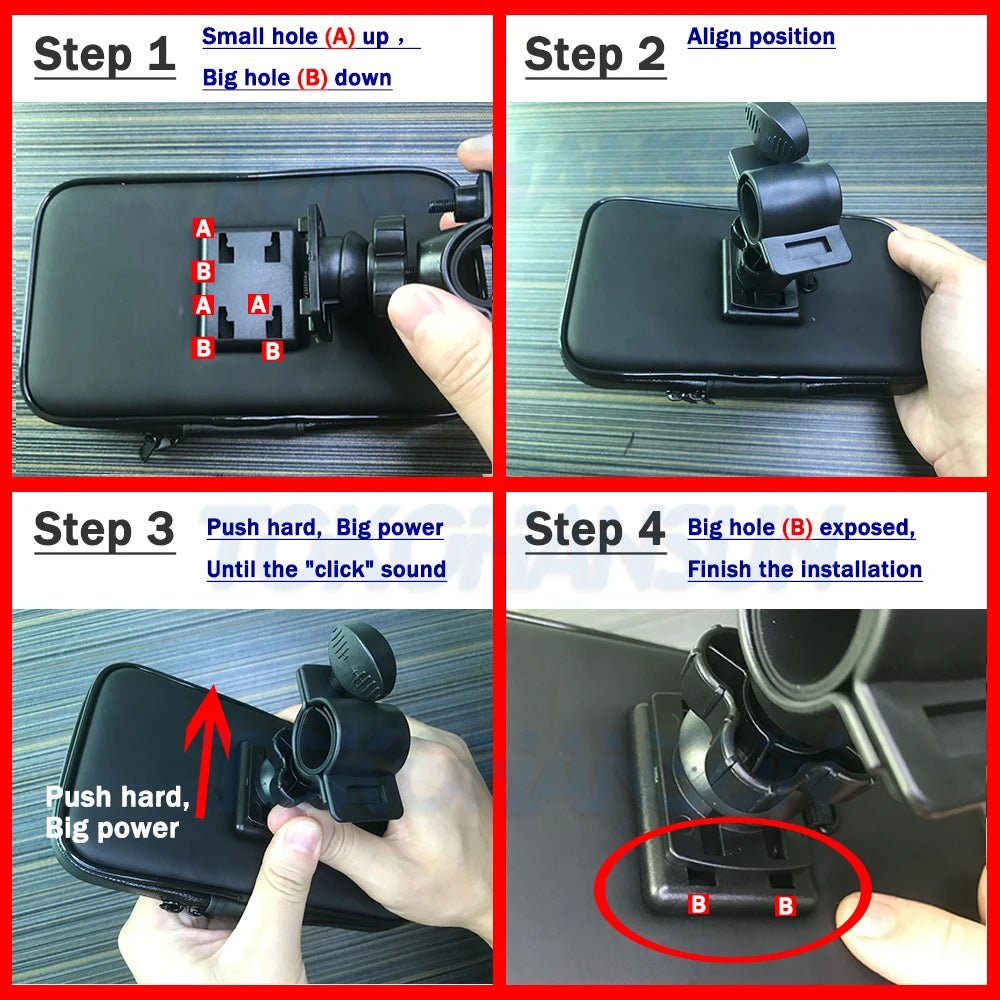 Universal Bike Motorcycle Phone Holder Bag 3565 - Taylor K Shop