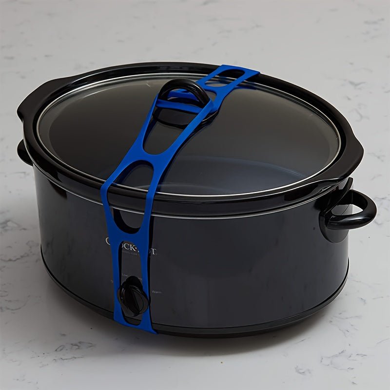 Universal LeakProof Silicone Cover Strap for Pots Bowls - Taylor K Shop