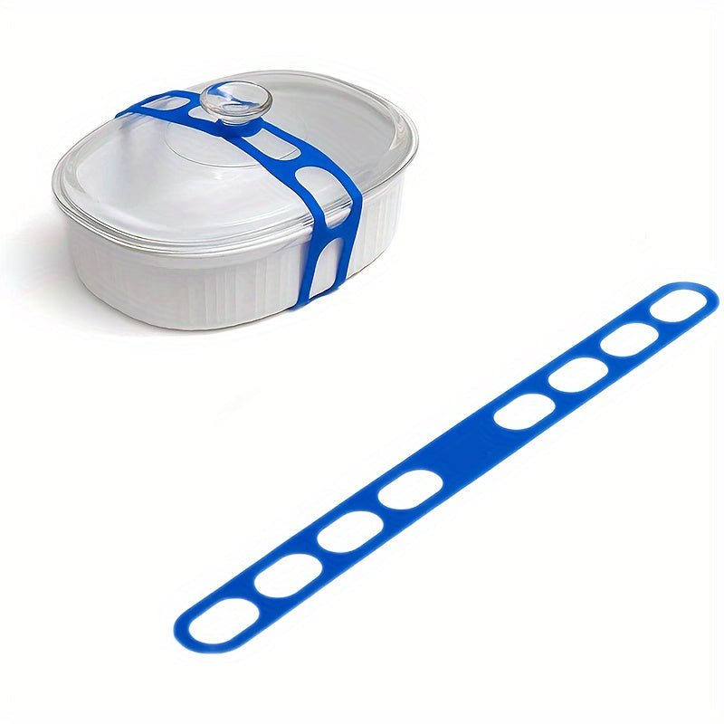 Universal LeakProof Silicone Cover Strap for Pots Bowls - Taylor K Shop