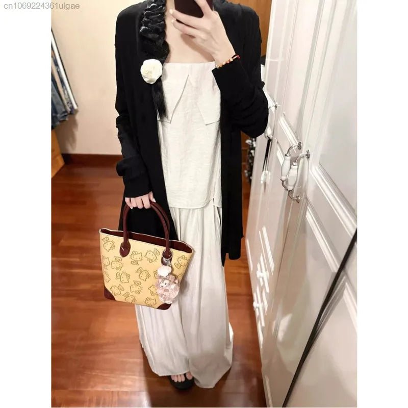 Vintage Hello Kitty Womens Bucket Shoulder Tote Bag - Taylor K Shop