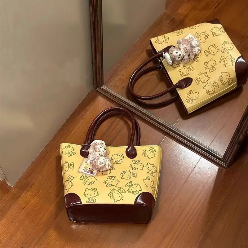 Vintage Hello Kitty Womens Bucket Shoulder Tote Bag - Taylor K Shop