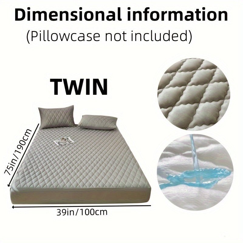 Waterproof Multicolor Mattress Protector Soft Comfortable Fitted Sheet - Taylor K Shop