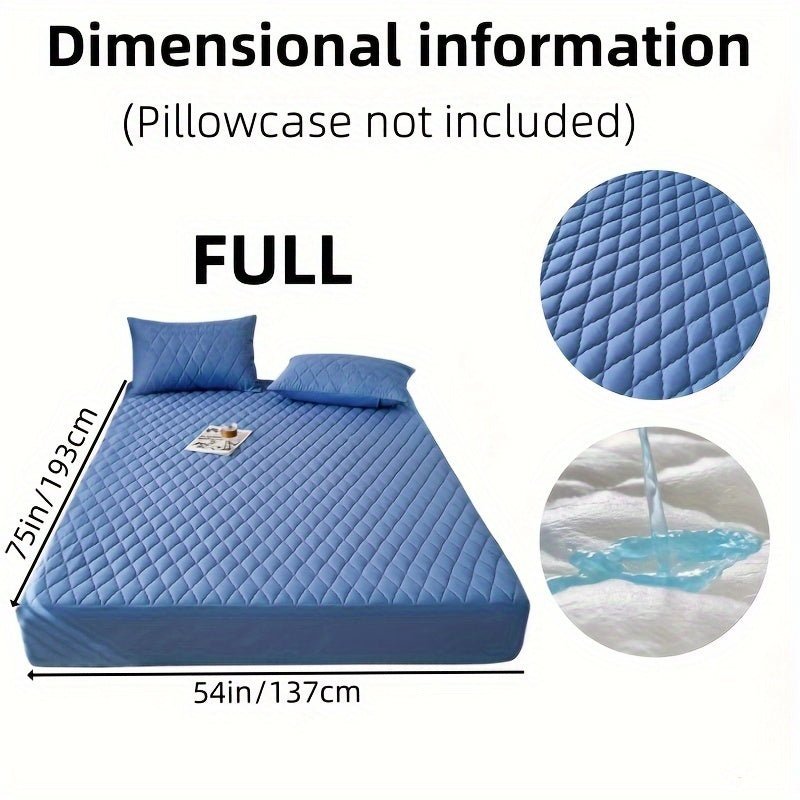 Waterproof Multicolor Mattress Protector Soft Comfortable Fitted Sheet - Taylor K Shop