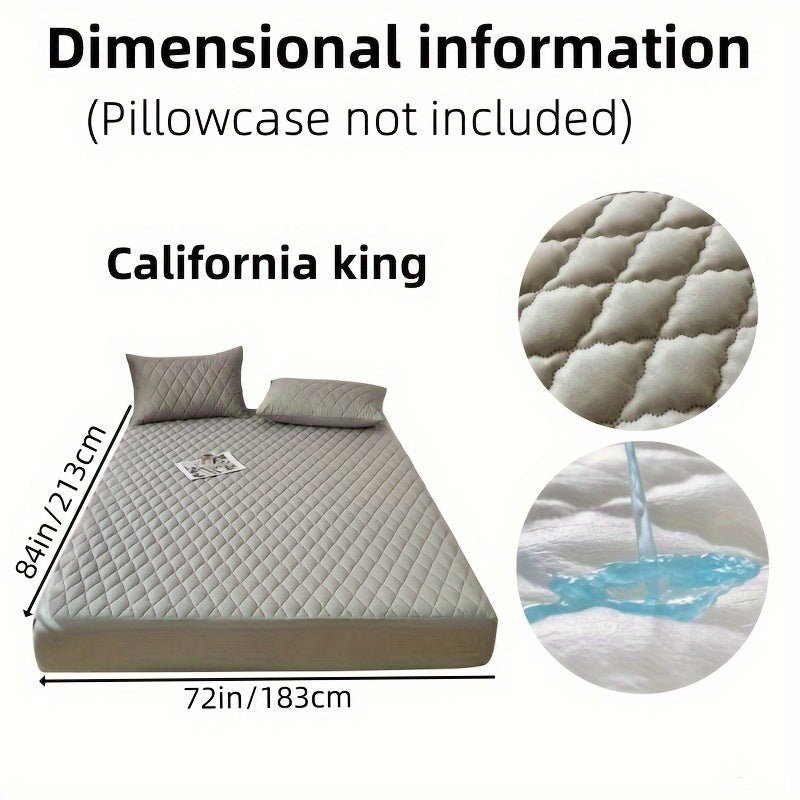 Waterproof Multicolor Mattress Protector Soft Comfortable Fitted Sheet - Taylor K Shop