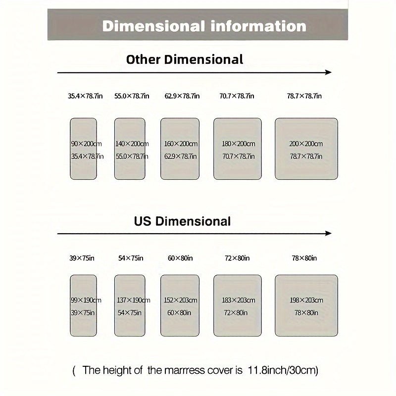 Waterproof Multicolor Mattress Protector Soft Comfortable Fitted Sheet - Taylor K Shop