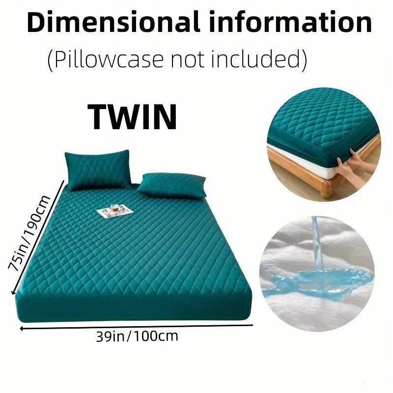 Waterproof Multicolor Mattress Protector Soft Comfortable Fitted Sheet - Taylor K Shop