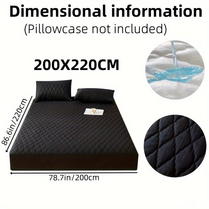 Waterproof Multicolor Mattress Protector Soft Comfortable Fitted Sheet - Taylor K Shop