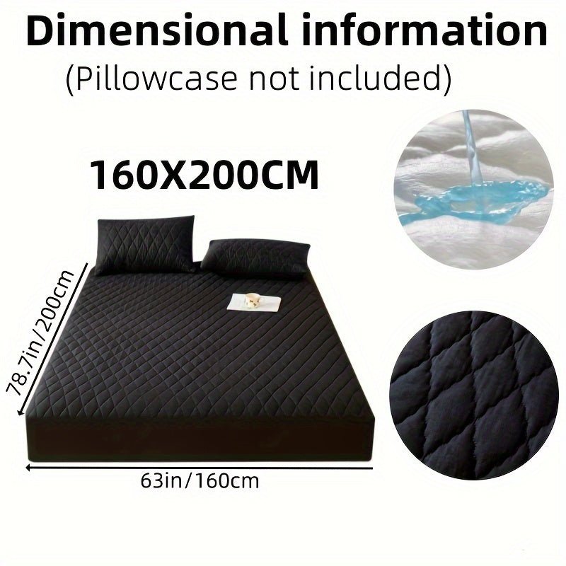 Waterproof Multicolor Mattress Protector Soft Comfortable Fitted Sheet - Taylor K Shop