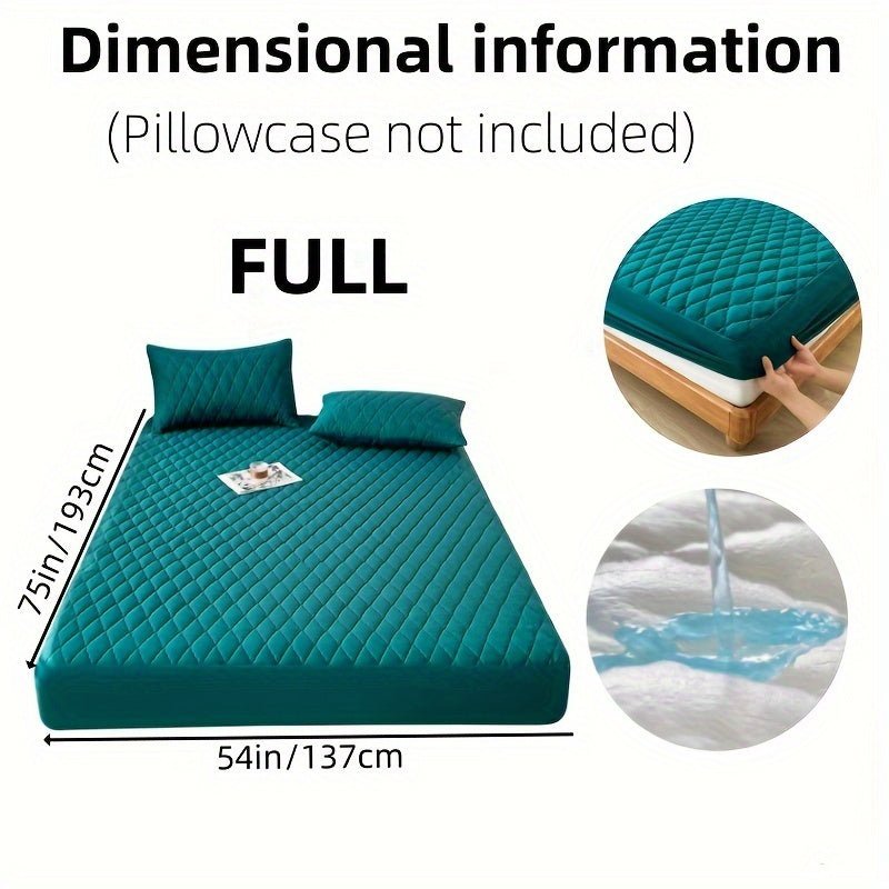 Waterproof Multicolor Mattress Protector Soft Comfortable Fitted Sheet - Taylor K Shop