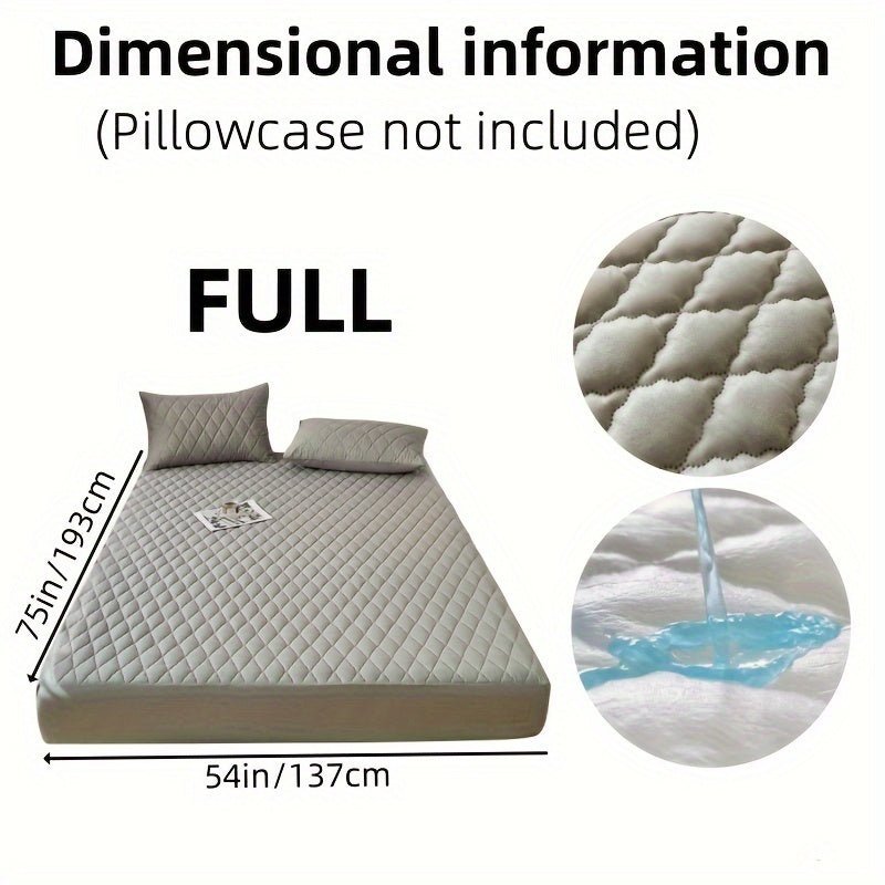 Waterproof Multicolor Mattress Protector Soft Comfortable Fitted Sheet - Taylor K Shop