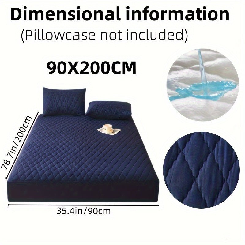 Waterproof Multicolor Mattress Protector Soft Comfortable Fitted Sheet - Taylor K Shop