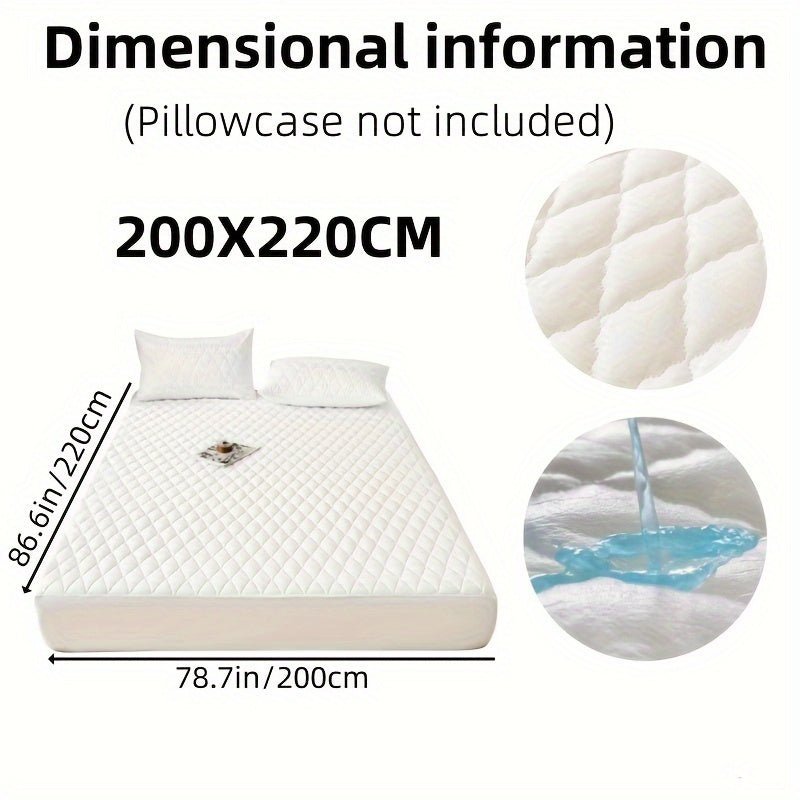 Waterproof Multicolor Mattress Protector Soft Comfortable Fitted Sheet - Taylor K Shop