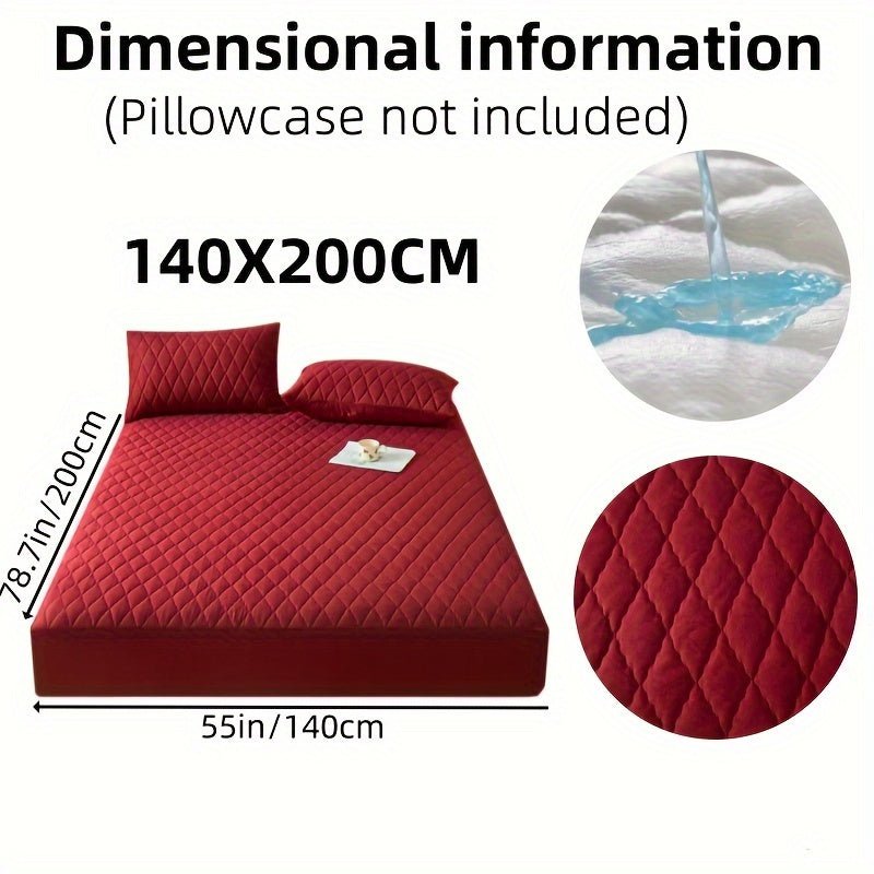 Waterproof Multicolor Mattress Protector Soft Comfortable Fitted Sheet - Taylor K Shop