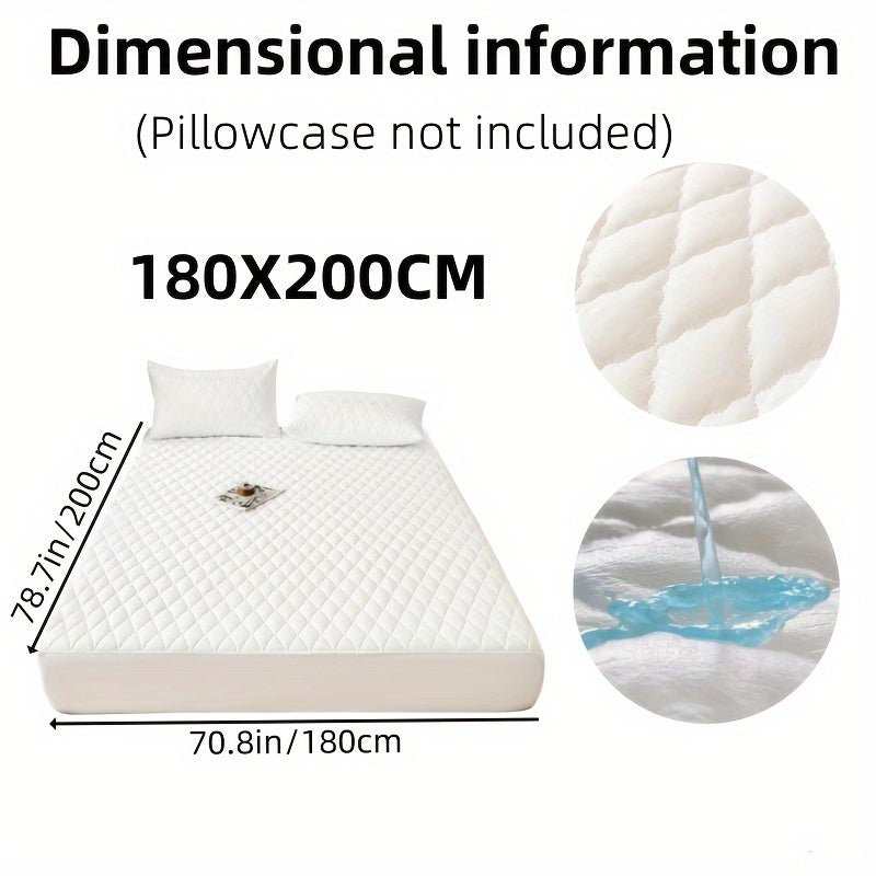 Waterproof Multicolor Mattress Protector Soft Comfortable Fitted Sheet - Taylor K Shop