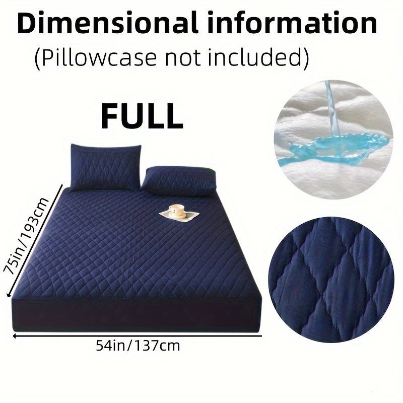 Waterproof Multicolor Mattress Protector Soft Comfortable Fitted Sheet - Taylor K Shop