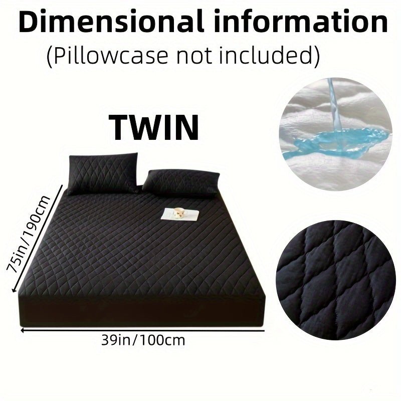 Waterproof Multicolor Mattress Protector Soft Comfortable Fitted Sheet - Taylor K Shop