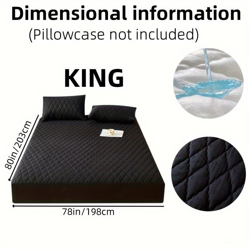 Waterproof Multicolor Mattress Protector Soft Comfortable Fitted Sheet - Taylor K Shop