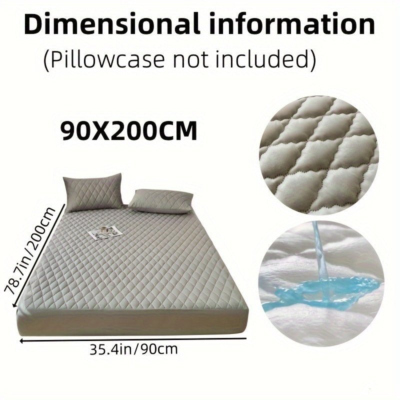 Waterproof Multicolor Mattress Protector Soft Comfortable Fitted Sheet - Taylor K Shop