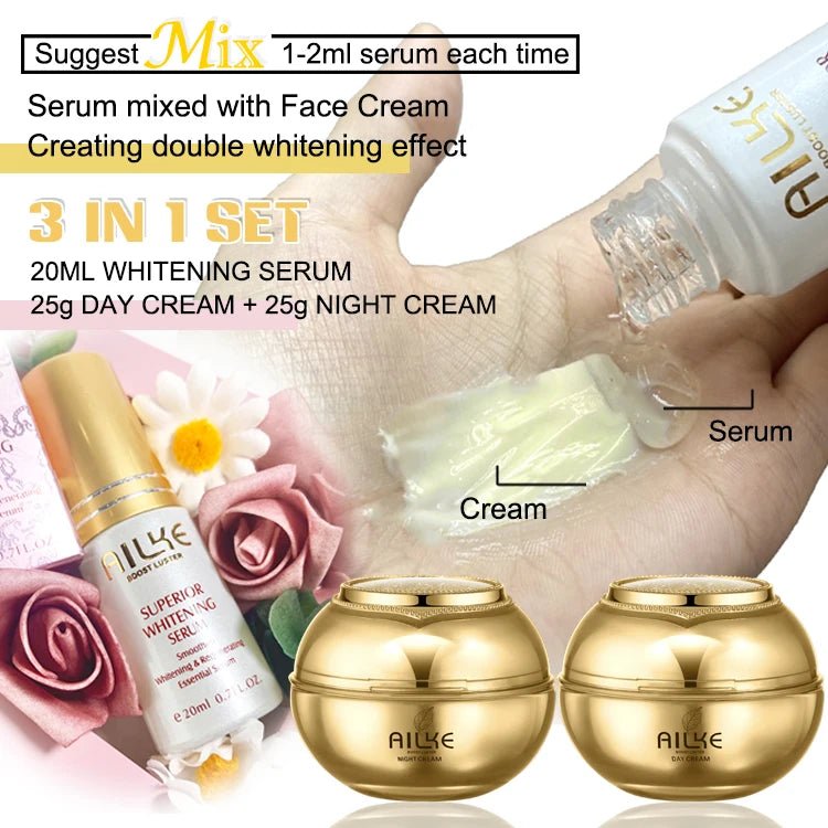 Wholesale AILKE Skincare Set Moisturizing Whitening Cream - Taylor K Shop