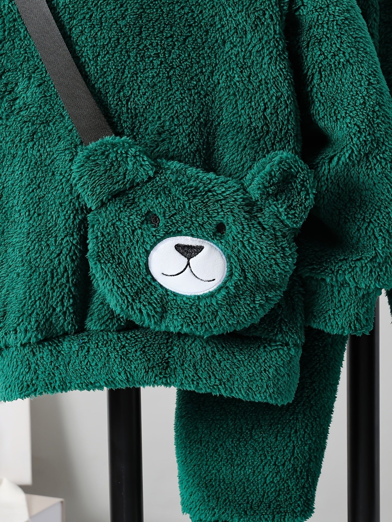 Winter Boys Plush Hooded Sweatshirt Pants Bag Set - Taylor K Shop