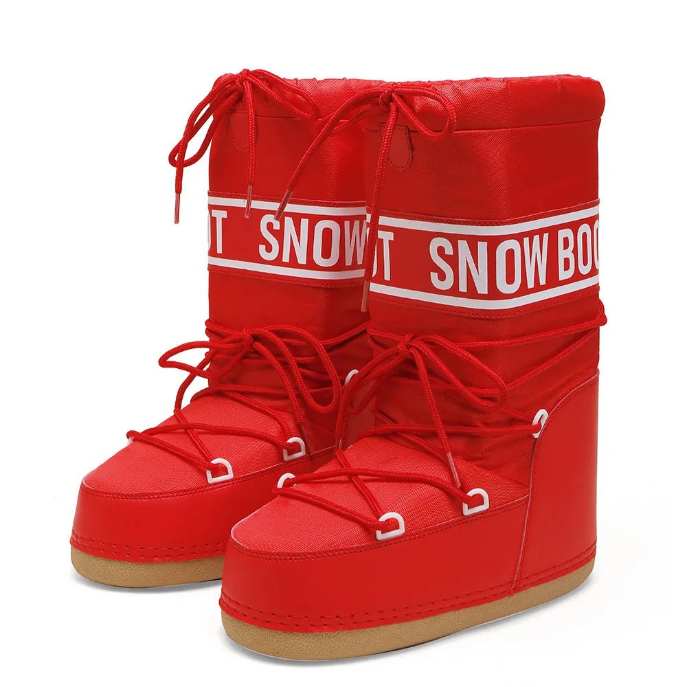 Womens PlushLined Waterproof MidCalf Snow Boots - Taylor K Shop