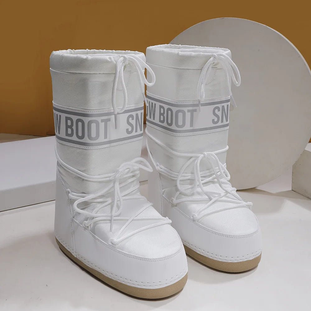 Womens PlushLined Waterproof MidCalf Snow Boots - Taylor K Shop