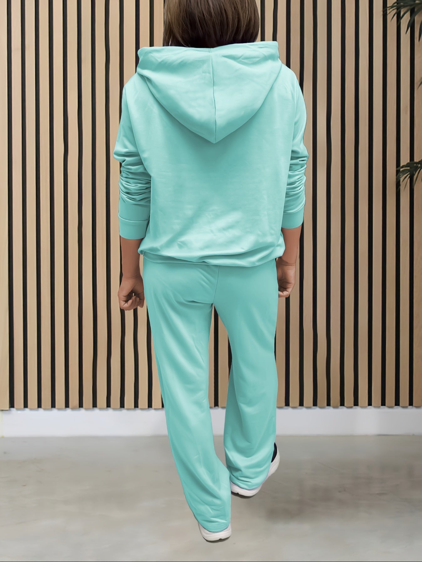 Womens Solid Color Casual Hoodie Pants Set - Taylor K Shop