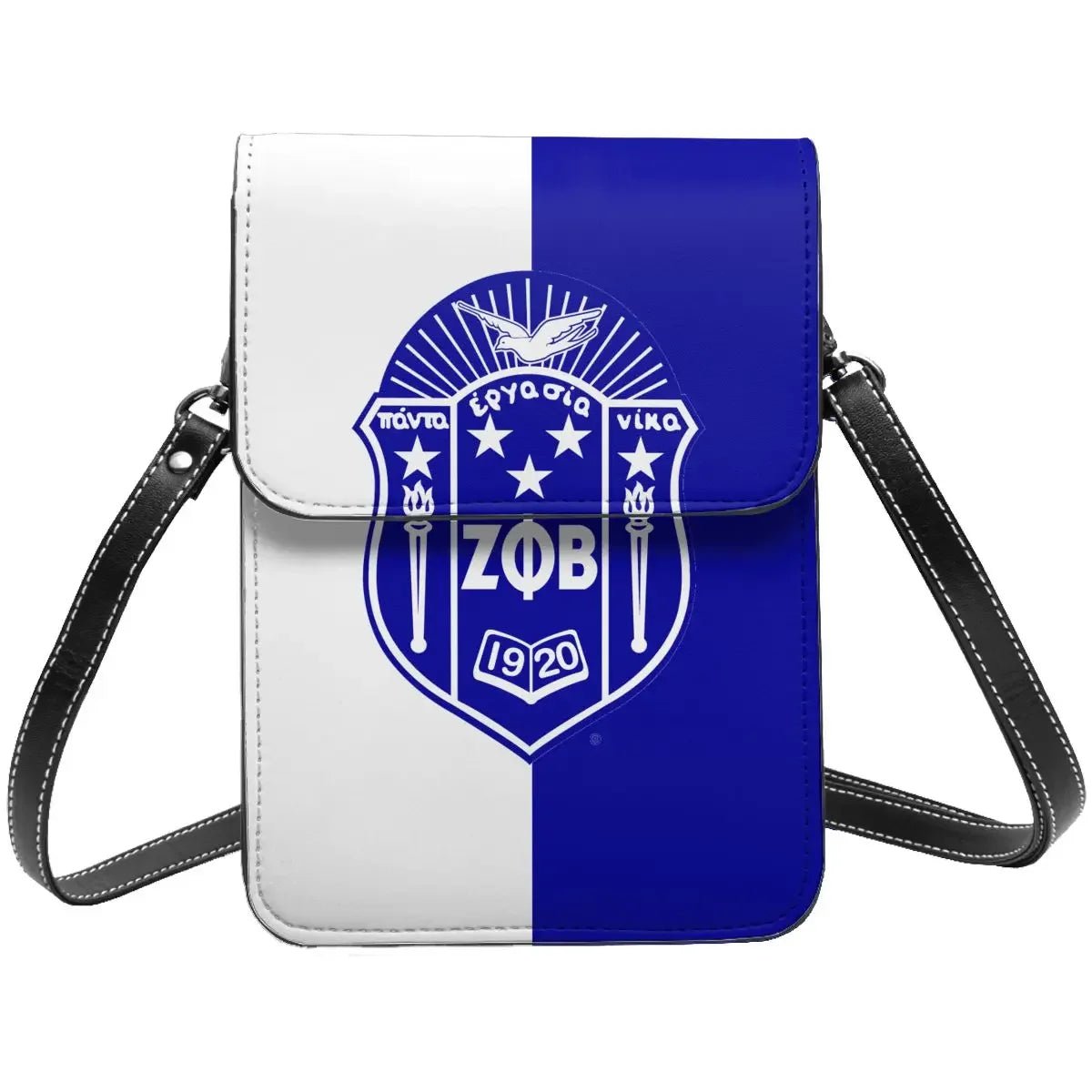 Zeta Phi Beta Crossbody Cell Phone Wallet Bag - Taylor K Shop