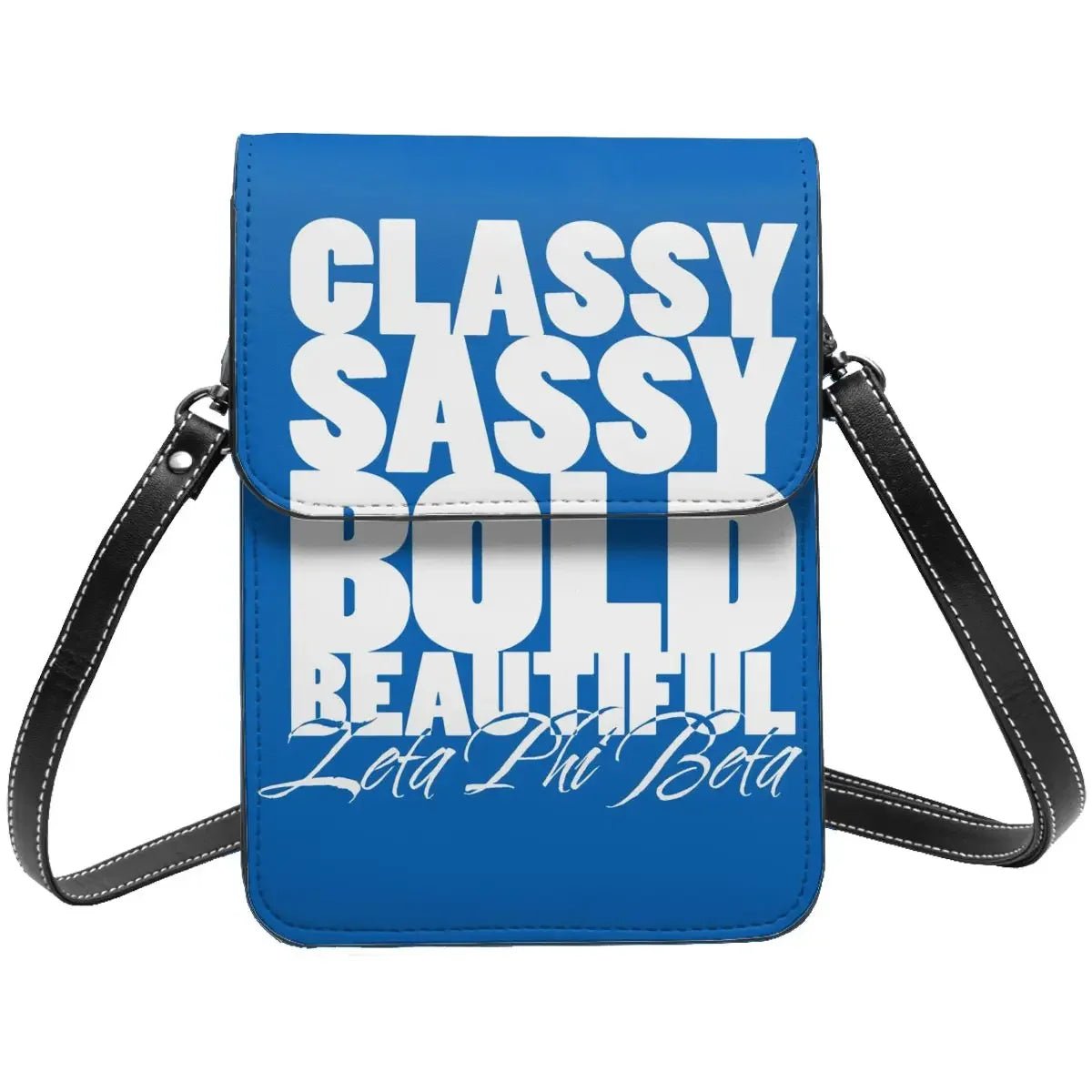 Zeta Phi Beta Crossbody Cell Phone Wallet Bag - Taylor K Shop
