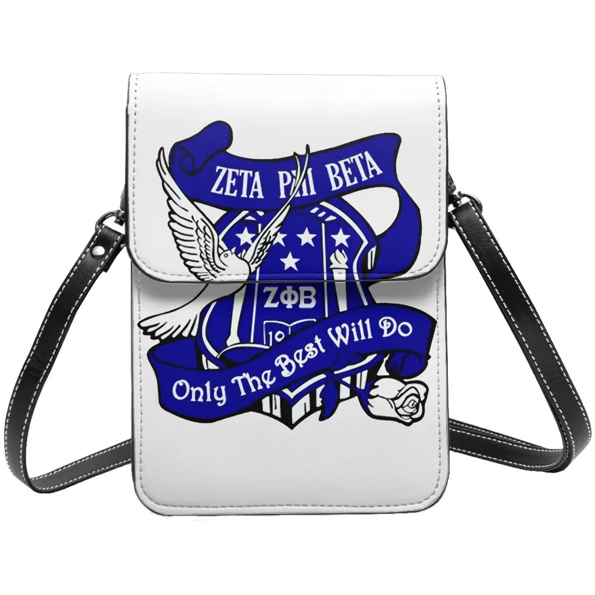 Zeta Phi Beta Crossbody Cell Phone Wallet Bag - Taylor K Shop