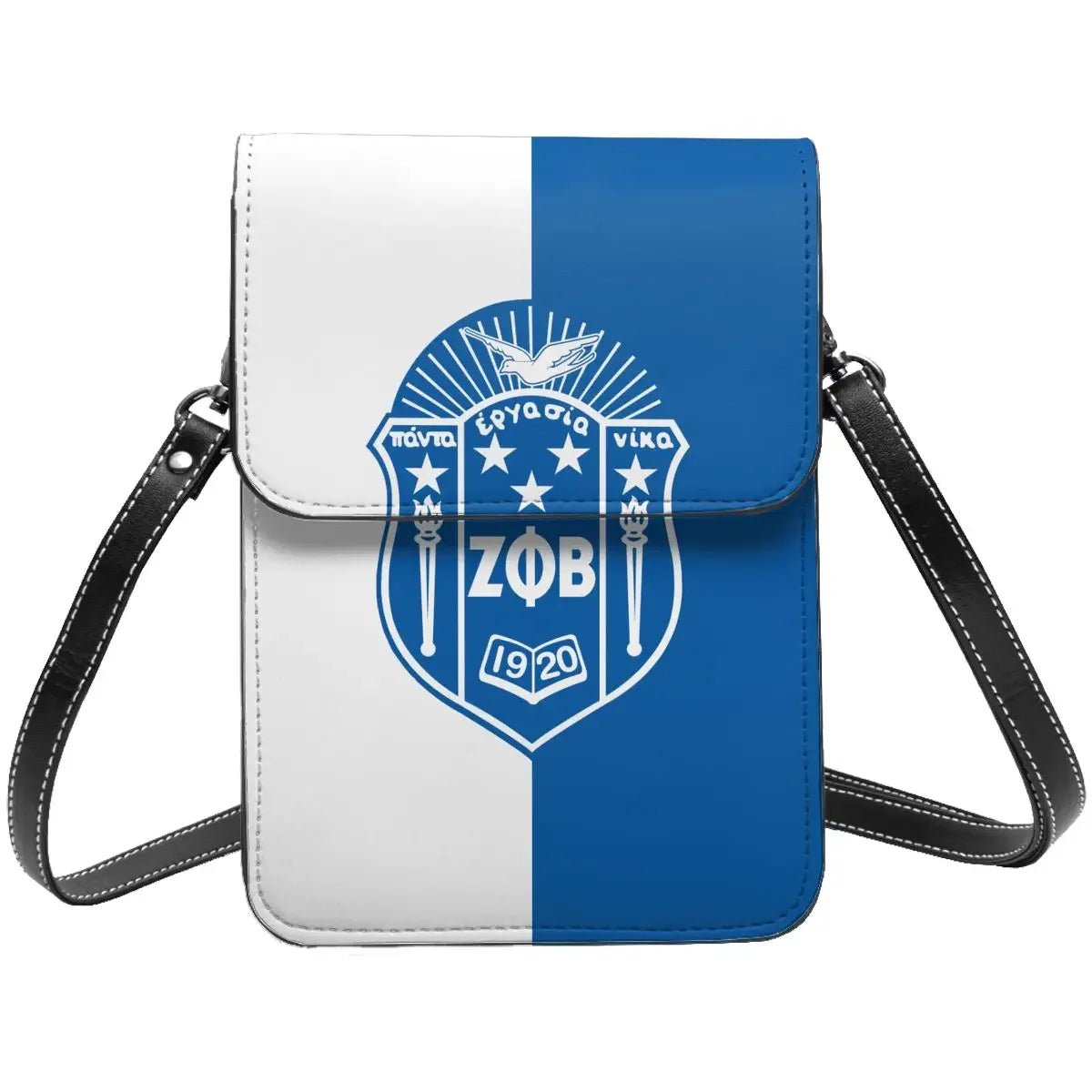Zeta Phi Beta Crossbody Cell Phone Wallet Bag - Taylor K Shop