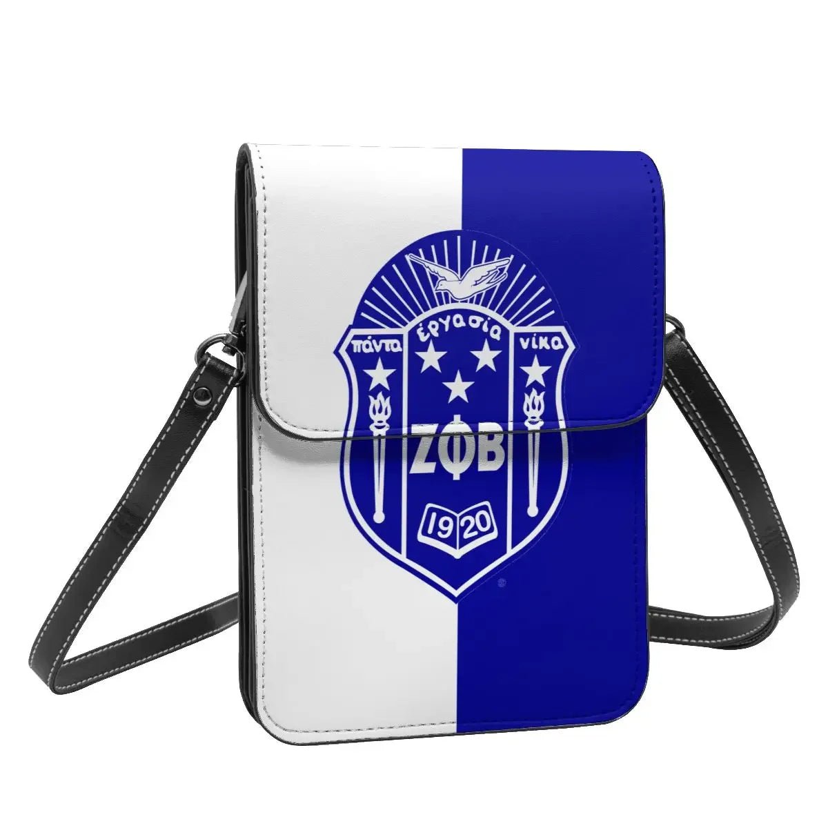 Zeta Phi Beta Crossbody Cell Phone Wallet Bag - Taylor K Shop