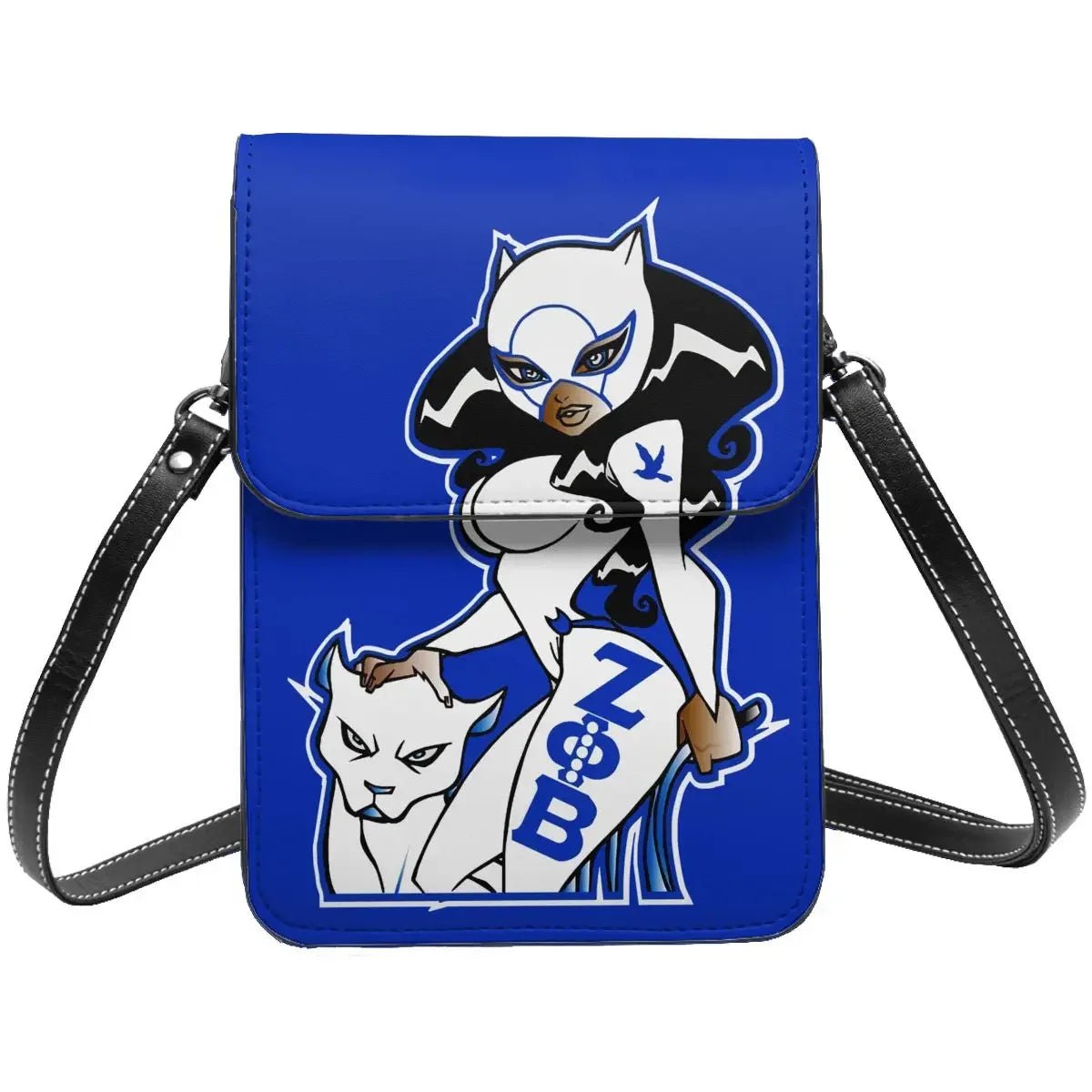 Zeta Phi Beta Crossbody Cell Phone Wallet Bag - Taylor K Shop