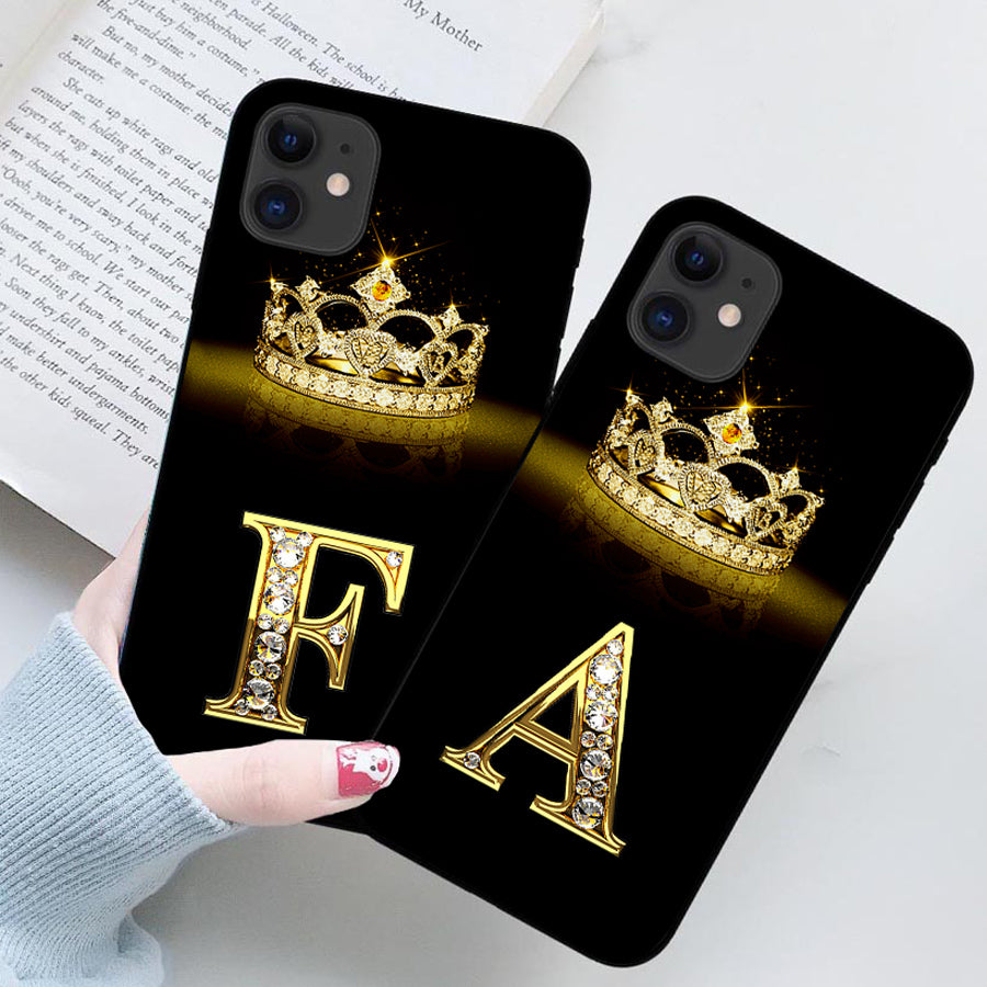 Silicone Crown Diamond Phone Case