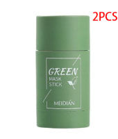 Cleansing Green Tea Mask Clay Stick Oil Control Anti-Acne Whitening Seaweed Mask Skin Care - taylorkinfo