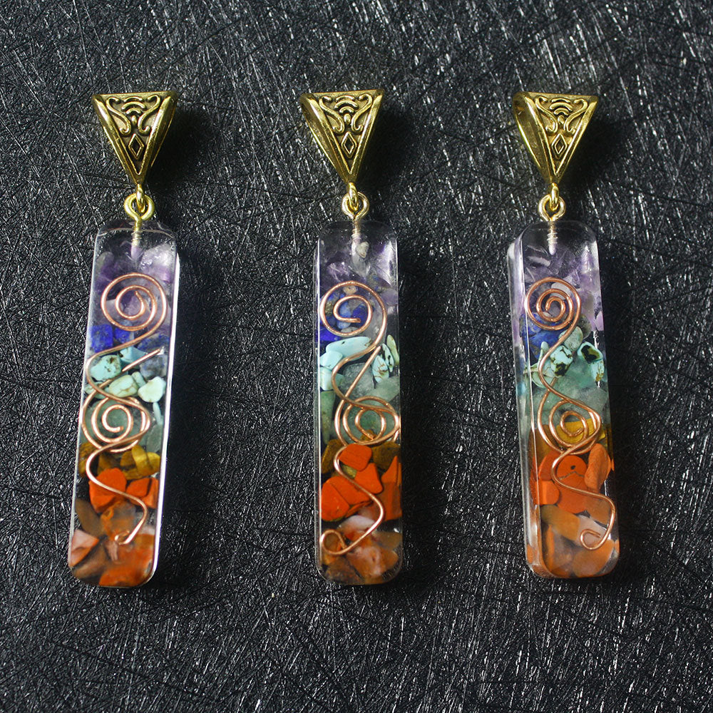 Gravel Seven Chakra Spirit Pendant - taylorkinfo