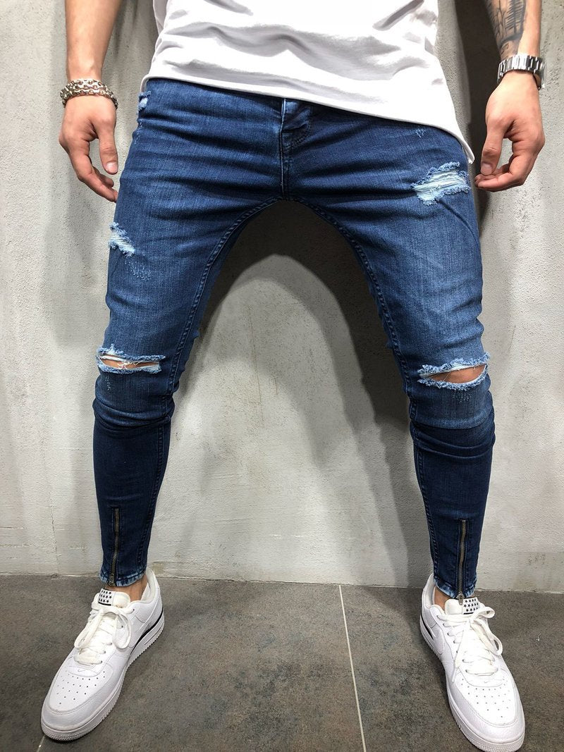 Men's ripped jeans