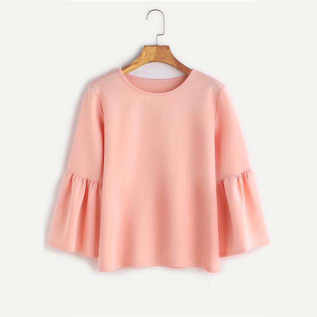 Simply Bell Sleeve Blouse