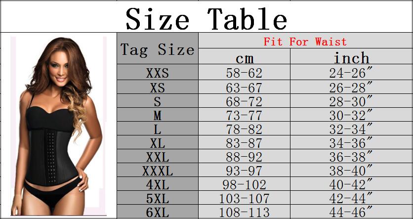 Steel Bone Latex Waist Trainer Shapewear Slimming Belt Waist Cincher Body Shaper Girdle Workout Tummy Control Corset For Women - taylorkinfo