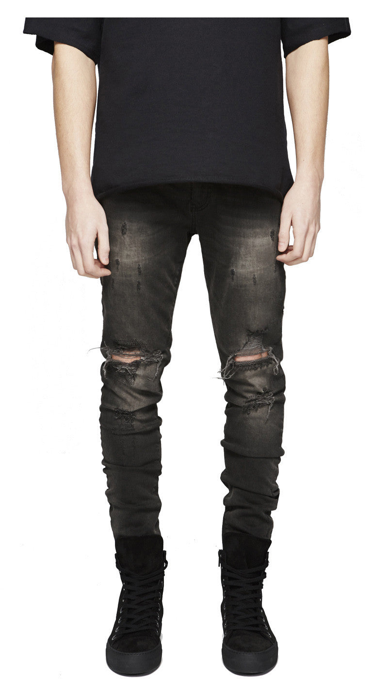 Men's ripped jeans