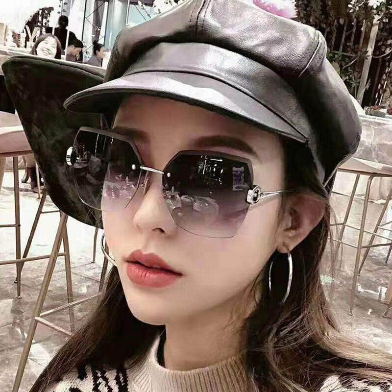 Street clap glasses sun shade sunglasses