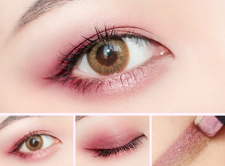 Two-tone eye shadow stick lazy eye shadow