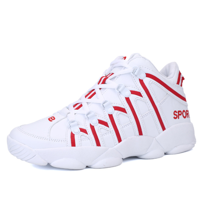 High-top basketball shoes men's boots, couple shoes, practical sports shoes, men's and women's running shoes