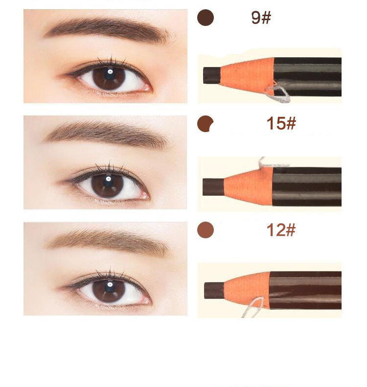 Brown Microblading Eyebrow Pen Waterproof Permanent Makeup Eye Brow Tattoo Pen Pencil Positioning Lip Eyebrow Marker Liner